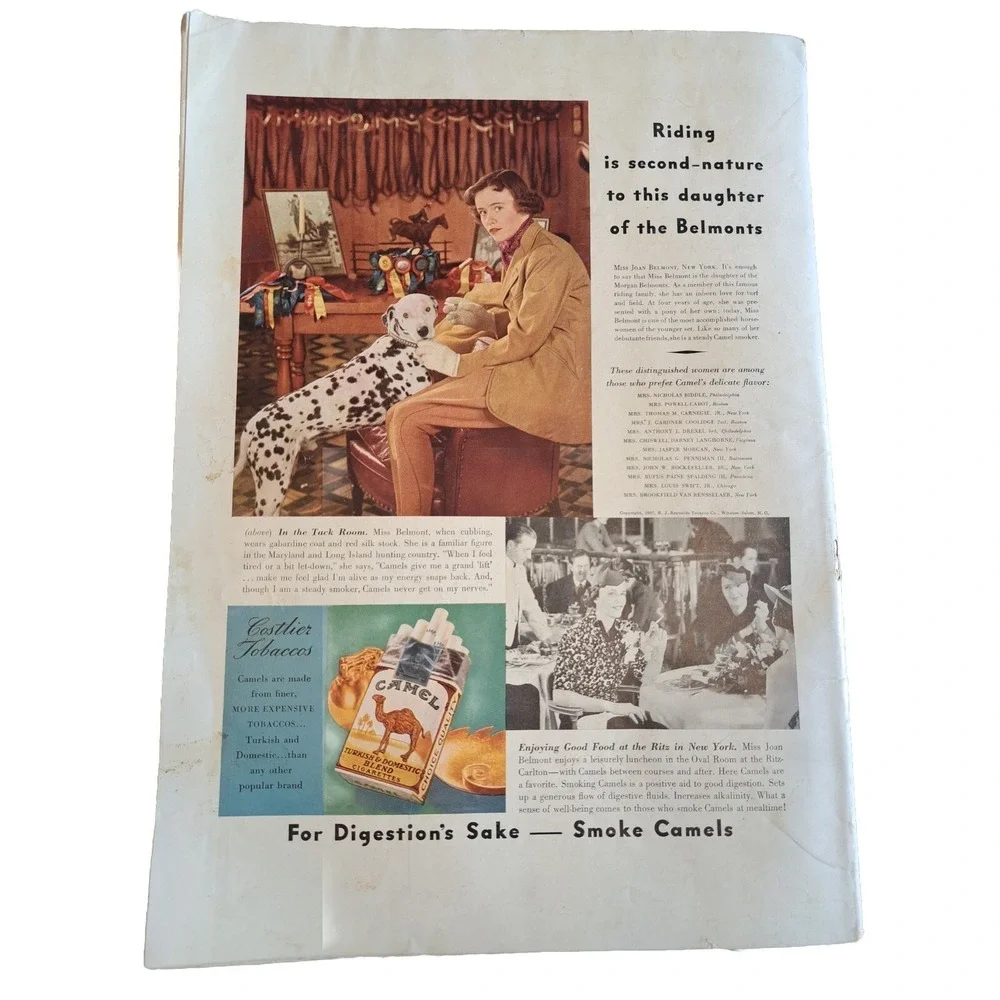 VTG Stage Magazine June 1937 In This Issue Stage Awards The Palms No Label C4‎